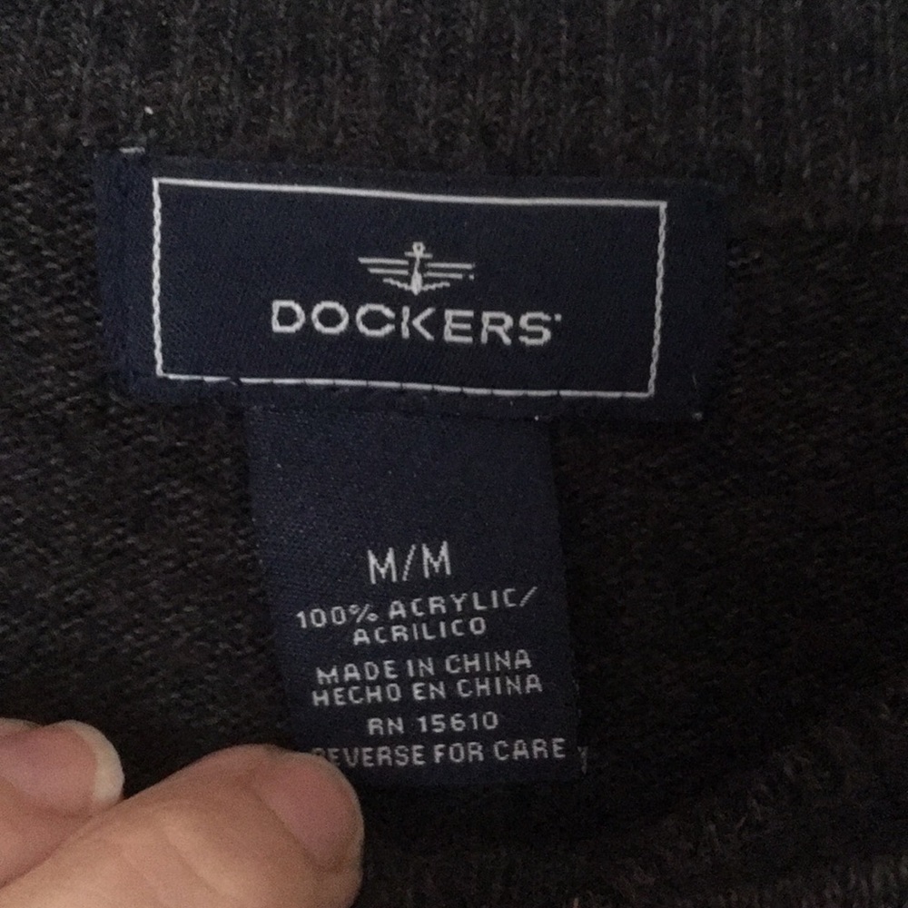 Dockers M grey light sweater - Picture 5 of 7